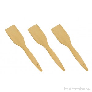 Wooden Spatula Beech 3-Piece | Not Scratch Non-Stick Surfaces | Is Not Heated | Antimicrobial Kitchen Tools - B078Y5DRZ3